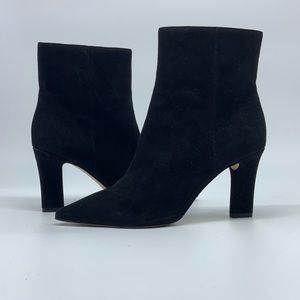 NWB … Botkier NY Natalie Black Suede Ankle Boots